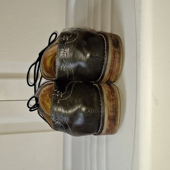 NUNN BUSH leather wingtips lace up - 8 ½ - gray - Picture 4 of 9